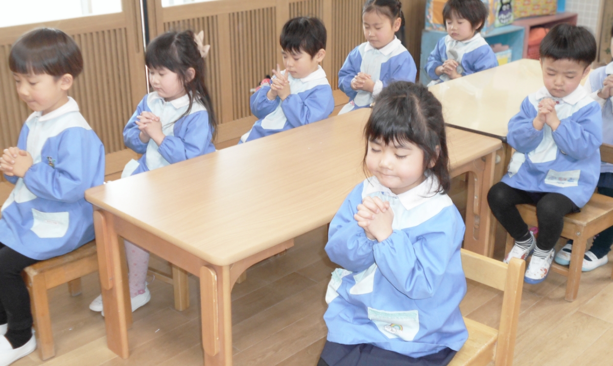 自然の中での保育